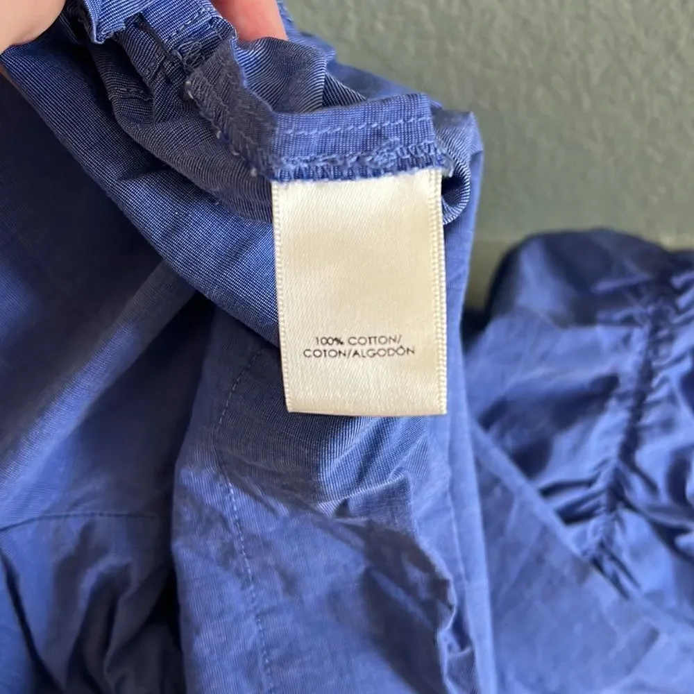 Ann Taylor Petites Cotton Blouse Top
